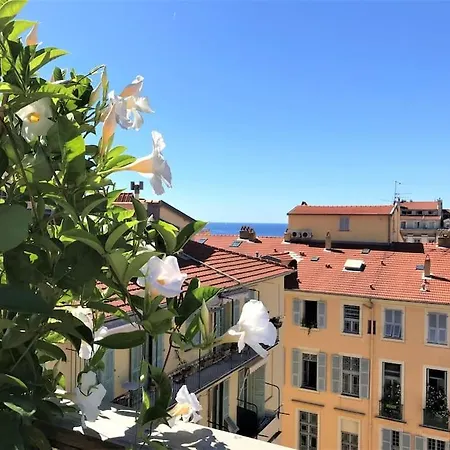 #9 Opera's Duplex Panoramic Sea View Terrace & Ac 1min To Apartment Nice