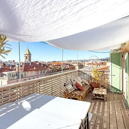 #9 Opera's Duplex Panoramic Sea View Terrace & Ac 1min To Lägenhet *